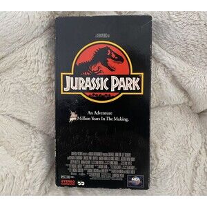 Vintage Jurassic Park VHS 1993/94 Original Release Steven Spielberg Classic